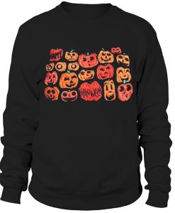 halloween pumpkin sweatshirt