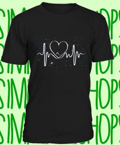 love heart rate t-shirt n21