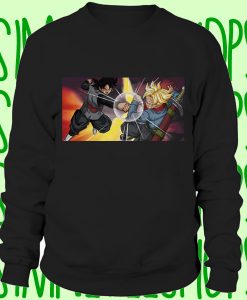 trunk versus goku N21 sweatshirt