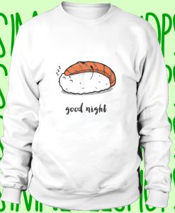 salmon sushi roll sweatshirt n21