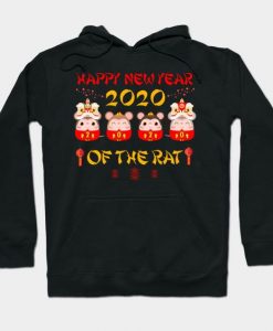 2020 Year Of The Rat Happy Chinese New Year Gift Tee T Shirt Hoodie