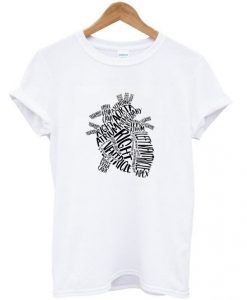 Anatomical Heart T-shirt