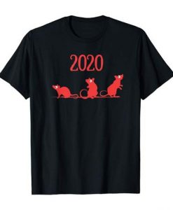 Chinese New Year Shirt 2020 Happy Zodiac Year of the Rat T-Shirt