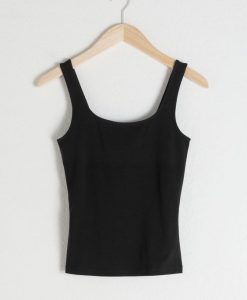 Organic Stretch Cotton Tank Top