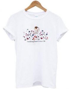 breaking hearts since 96 t-shirt