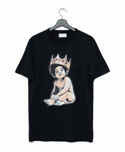 Baby Biggie Black T Shirt AI