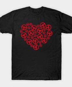 Car Racing Love T-Shirt AI