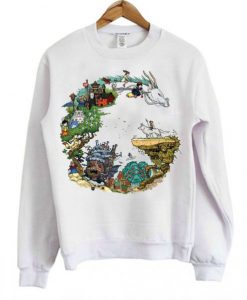 Dragon Studio ghibli Sweatshirt AI