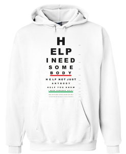 Help I Need Some Body Hoodie AI