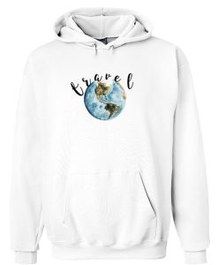 Travel Globe Hoodie AI