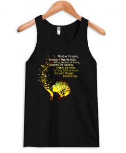 Blessed Are The Gypsies The Makers Of Music The Artists Writers And Vagabonds Beautiful Eyes Tanktop AI