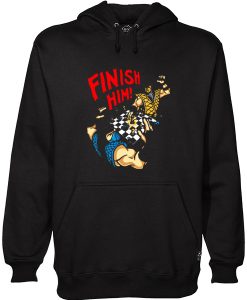 Mortal Combat Finish Him Hoodie AI