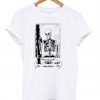 SKELFIE Skeleton taking a Selfie T shirt AI