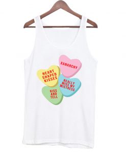 Xanarchy candy Heart Pink Tanktop AI