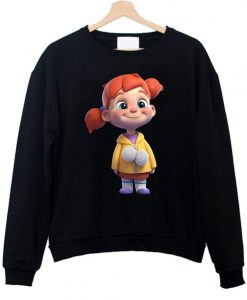 alifnazhan Cartoon Sweatshirt AI