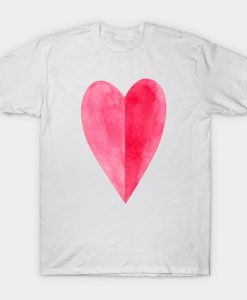 Red heart T-Shirt AI