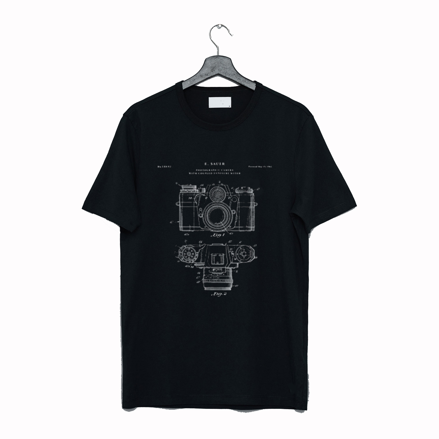 Camera Patent T Shirt AI