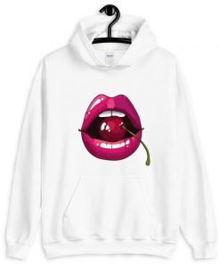 Cherry Lips Hoodie AI