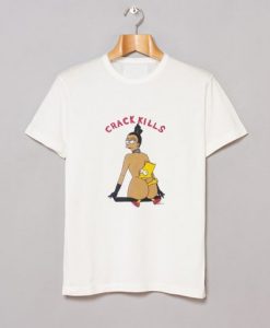 Crack Kills Bart Simpson T Shirt AI