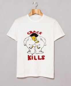 Crak Kills Simpsons T Shirt AI