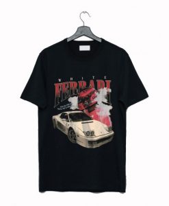 Frank ocean White Ferrari T Shirt AI