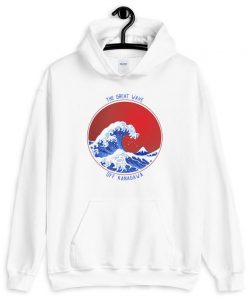 Hokusai Wave The Great Wave Off Kanagawa Hoodie AI