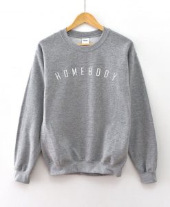 Homebody Gray Sweatshirt AI