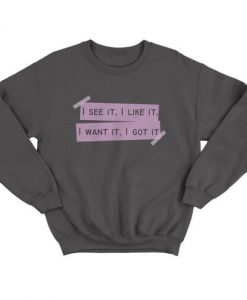 Seven Rings Aariana Grande Lyrics Sweatshirt AI