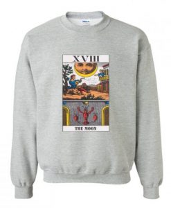 Tarot Card – The Moon Sweatshirt AI