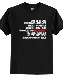 Alife Lyrics to go T-Shirt AI