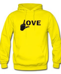 Fuck Love Trending Hoodie AI