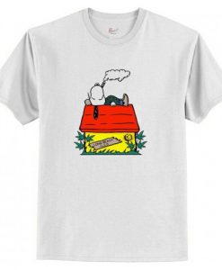 Snoop Dogg Snoopy Smoking T Shirt AI