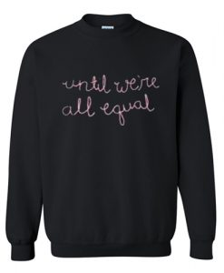 Until We’re All Equal Sweatshirt AI