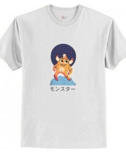 Japanese Galactic Monster T-Shirt AI