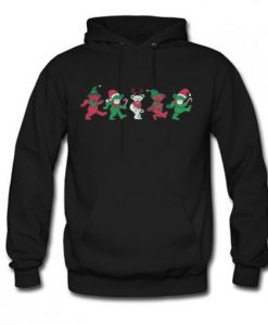 Christmas grateful dead dancing bears Hoodie KM