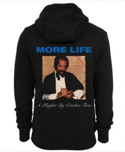 Drake Blue Flower Hoodie