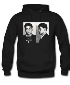 Frank Sinatra Mugshot Vertical Hoodie KM