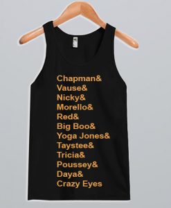 Hippowarehouse Chapman, Vause, Nicky, Morello, Red Big Boo, Yoga Jones Tank Top