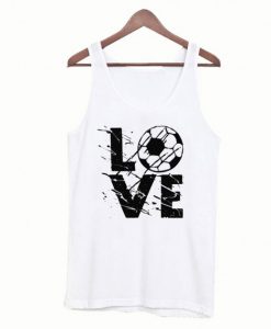 LOVE Soccer Racerback Tanktop