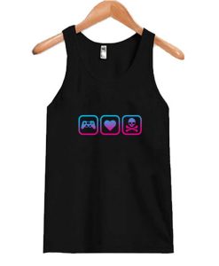 Life Death Video games Tank Top AI