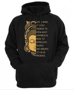 Life is Ironic Hoodie KM