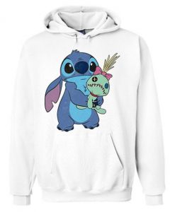 Lilo & Stitch Ohana Stitch & Scrump Girls Hoodie KM