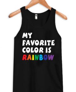 My Favorite Color Is Rainbow Tanktop