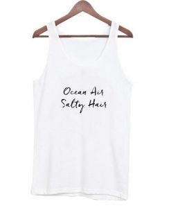 ocean air salty hair tanktop