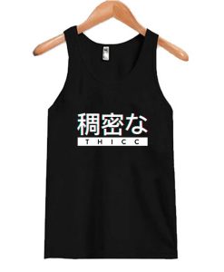 Aesthetic Japanese -THICC- Tank Top AI