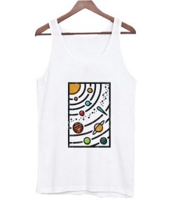 Astronomical Color Tank Top AI