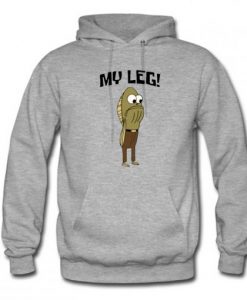 My Leg! Funny Spongebob Squarepants Fred Hoodie