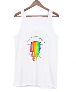 Rainbow Cloud Tank Top