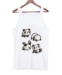 Rolling panda Tank Top AI