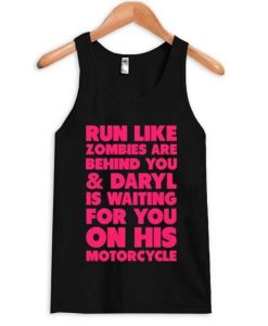 Run Like Zombie Tanktop